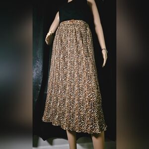Leopard Print Maxi Skirt